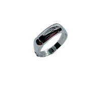 Anello Gioie Gobbo Uomo Anello Uomo in Oro bianco Diamante 0.04 Ct ANOB71BR004 - ANOB71BR004